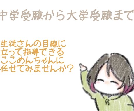 受験のための文章や学校の課題作文を添削します 中学受験から大学受験まで！現役国立大生が丁寧に指導！ イメージ1