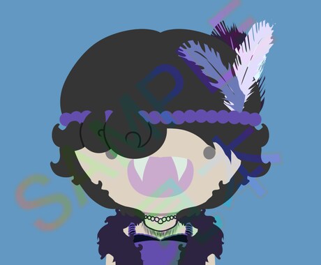 SNS用のアイコンを描きます 個性を引き出すアイコン、お作りします イメージ1