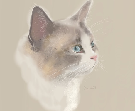 おうちの猫ちゃんでアイコン作ります