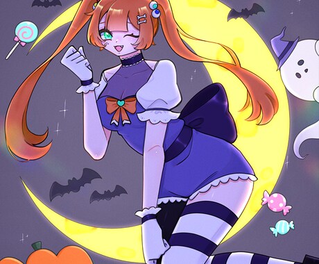 イラスト作成いたします アイコン、サムネ、立ち絵等様々なイラスト作成いたします！ イメージ2