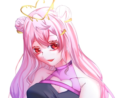 SNS等で使える可愛いイラスト描きます SNSや歌ってみた等で使える可愛いイラストお描きします イメージ2