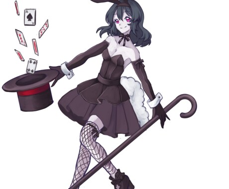 キャラクター立ち絵イラストを描きます TRPGやPBW、ゲーム制作、動画制作等にご利用できます イメージ2