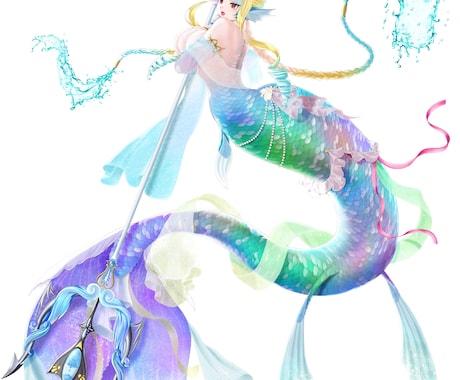 キャラデザをします ゲームのようなキャラクターの作成 イメージ1