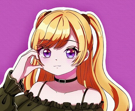 SNSアイコン描きます 商用利用OK！！かわいい女の子描きます！ イメージ2