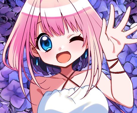Twitter等で使えるSNSアイコンを制作します 貴方の理想のキャラクターをつくります。 イメージ2