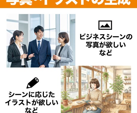 生成AIを用いた画像生成、編集を代行します Gemini、NanoBanana Proを使用した画像生成 イメージ2