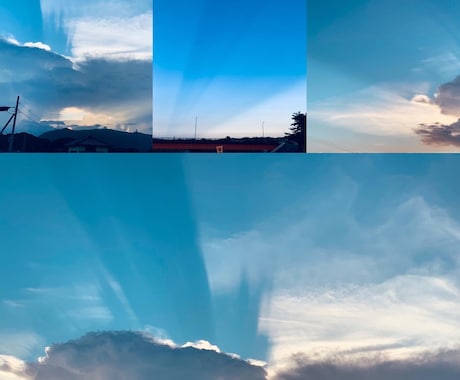 風景写真を提供します 月や太陽と空の風景を楽しんでほしいです。 イメージ2