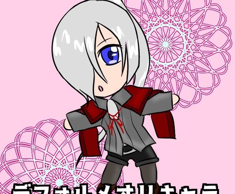 デフォルメイラスト描きます オリキャラや似顔絵をデフォルメ化！SNSのアイコン等に イメージ2