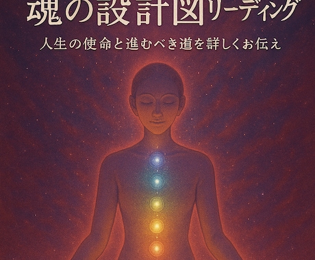 プレミアムセッション、魂の設計図リーディングします 人生の使命・進むべき道を詳述します（チャクラ×前世×魂） イメージ1