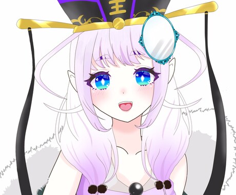 商用利用無料！バストアップイラスト承ります VTuber・VLiverさん、IRIAMなどの返礼品にも！ イメージ2