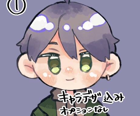 即日可！かわいい♡デフォルメアイコン制作いたします SNSアイコン以外にも、TRPGの顔グラ等で使用できます☆ イメージ2