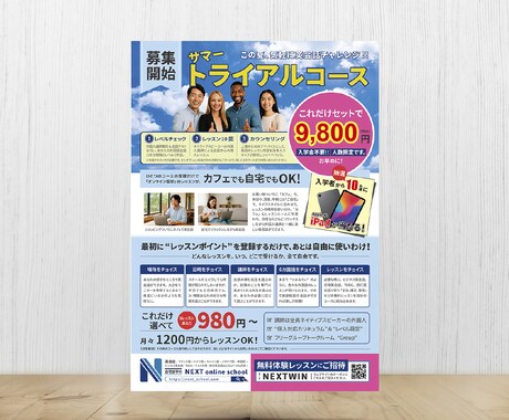 わかりやすく伝わるチラシ・フライヤー作成します 伝わり方を整えて、反応につながるチラシをお作りします イメージ2