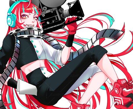 商用化OK！理想に沿った個性的なイラスト制作します アイコン・サムネイル・一枚絵・グッズなど様々な制作承ります！ イメージ2