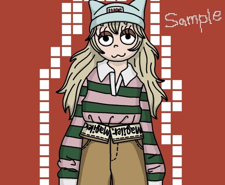 ポップなイラスト作成します イメージ1
