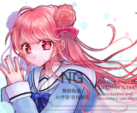 もちっとふわっと可愛いイラストをご提供します あなただけの一枚を、やわらかなアナログ風タッチで描きます イメージ2