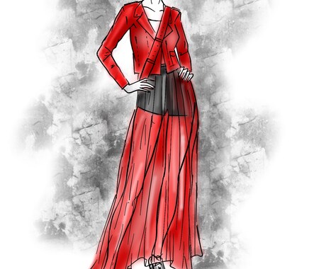 ファッション関係全般イラストに致します イメージ1