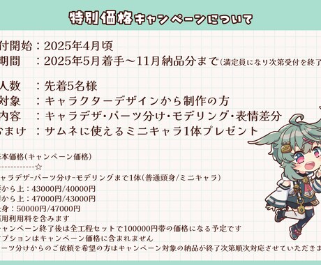 オリジナルのLive2Dモデルを制作します あなたの”なりたい”を全力で叶えます！ イメージ2
