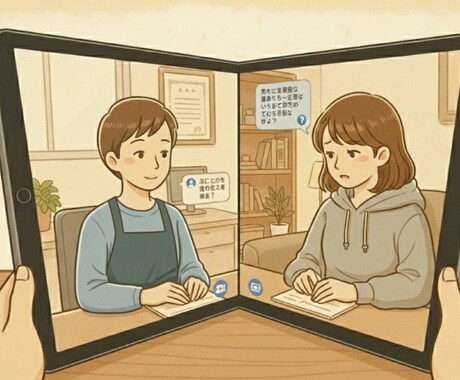 あなたの事を"全力"で受けとめます "心の荷物"をそっとおろせる、やすらぎカフェ イメージ2