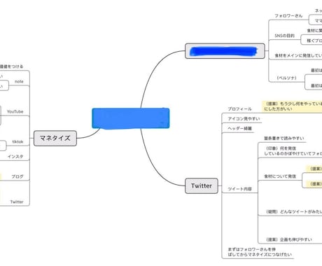 あなたのwordをマインドマップにまとめます あなたの「考え」を現役医大生が整理します イメージ1