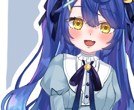 かわいい女の子のイラスト描きます 顔だけから全身まで！キャラクターデザインも！ イメージ2