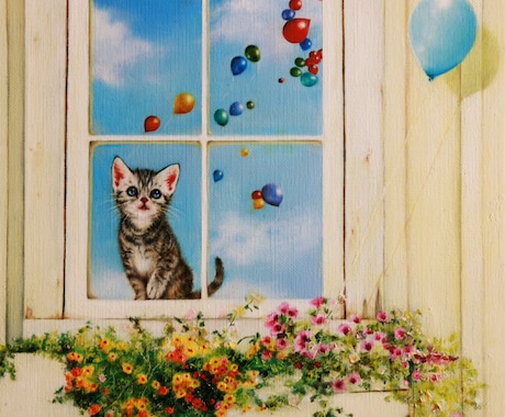 プロの画家が風景画＆静物画＆花の絵を油絵で描きます 想い出の風景や部屋に飾る花の絵など宝物になる油絵作品を イメージ1