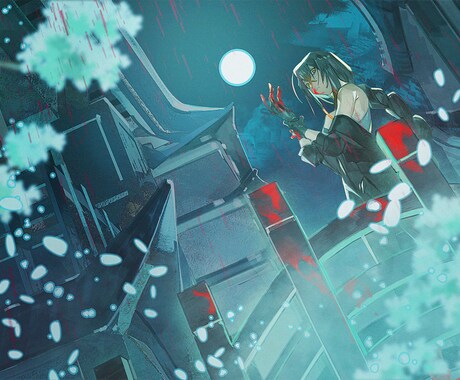 小説表紙、MVなどイラスト全般制作します MV、グッズ、書籍、アイコン様々な用途に対応致します イメージ2