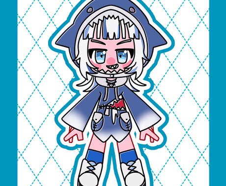 似顔絵◎ポップなイラスト制作させていただきます 1ヶ月限定価格です！最短3日納品！ イメージ2