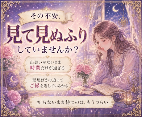 運命のお相手の実像を霊視します 運命の人、理想ではなく実像を伝えます イメージ2