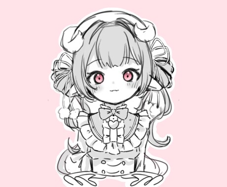 IRIAM対応！女の子、男の娘の立ち絵作成します IRIAM配信を破格で始めたい方へ！ イメージ1
