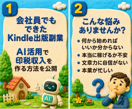 Kindle出版で印税収入を作る方法を教えます 本業あり、初心者でもできるAI+Kindle出版ロードマップ イメージ2