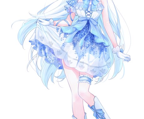 イラスト制作⭐︎透き通る可愛さをお届けします なんでも透き通る可愛さでお届け！ イメージ2