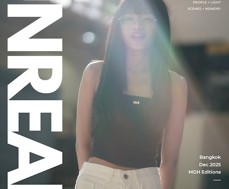 雑誌表紙風のオリジナルデザインを制作します 実写写真を自然で高品質な作品に仕上げます イメージ2