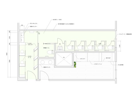 オフィスレイアウト作図します ～働き方改革・フリーアドレス・ABW　など～ イメージ2