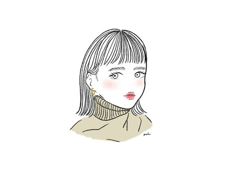 シンプルでオシャレなイラスト描きます 似顔絵、ウェルカムボード、アイコンにもどうぞ♪ イメージ2