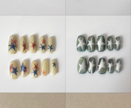 オーダーメイドでぴったりのネイルチップ作成します オーダーメイドネイルチップをお作りします!選択可! イメージ1