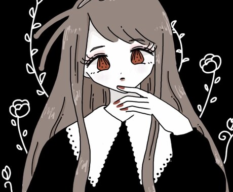 SNSのアイコン描きます 顔の良い人間のアイコンにしませんか？！ イメージ2