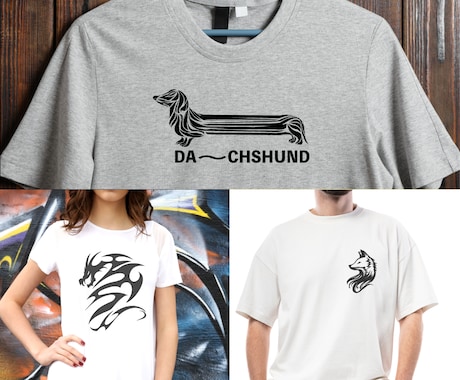おしゃれなオリジナルイラストTシャツ作ります 現役イラストレーターが作るシンプルで印象に残るグッズデザイン イメージ2
