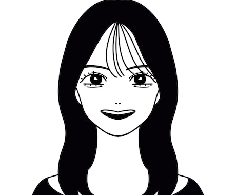 追加料金なし＊似顔絵イラスト線画制作します ビジネスからプライベートまで使いやすい イメージ1