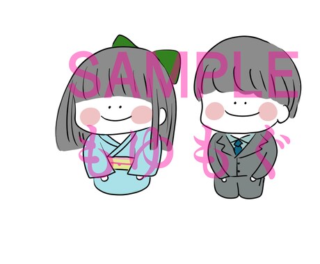 ゆるかわなイラストを作成します SNS/Youtube/ブログなどで使うイラストがほしい方へ イメージ2
