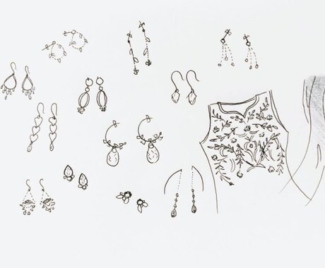 あなたをイメージしたピアス/イヤリングつくります 世界にひとつだけのアクセサリーをつくりませんか？ イメージ1