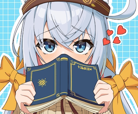 アニメ塗りのポップなイラスト描きます イメージ1
