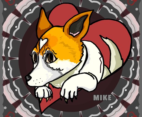 お洒落なペットイラストをお描きいたします 大変なペットのオンリーワンのイラストをお描きします。 イメージ2