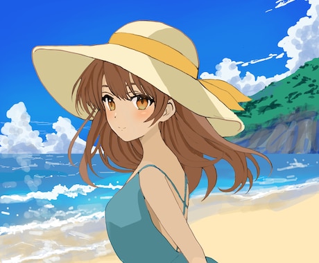 数量限定！アニメ風イラスト制作します 【期間限定】無料で背景、商標利用対応中、著作権放棄します イメージ1