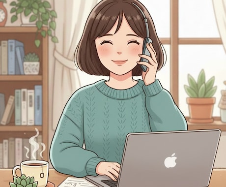 気持ちを整理したい方へ｜お話聞きます ただ話したい方へ｜雑談OK・アドバイスなしの30分おしゃべり イメージ1
