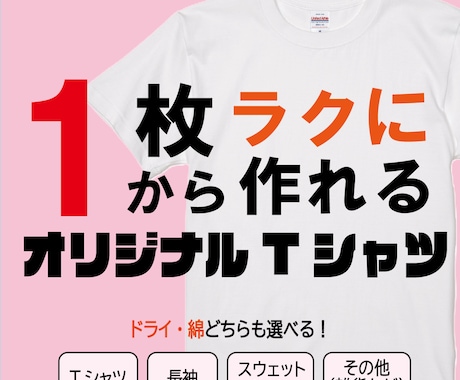 オリジナルTシャツを作成します ご要望にお応えできるようにお客様とのやり取りを心がけています イメージ1