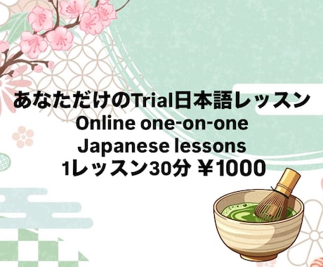 あなたの目標に合わせた日本語レッスンします イメージ1