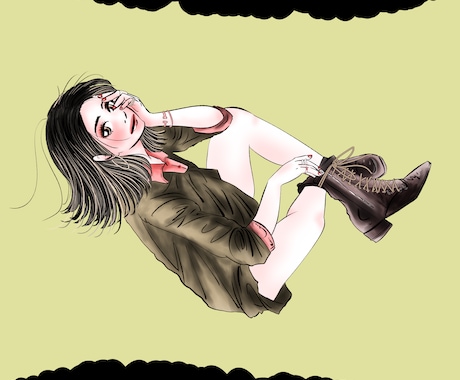 ご指定の要望に合わせてイラストを提供させて頂きます 若者向けのオシャレなデザイン得意な現役イラストレーターです！ イメージ2