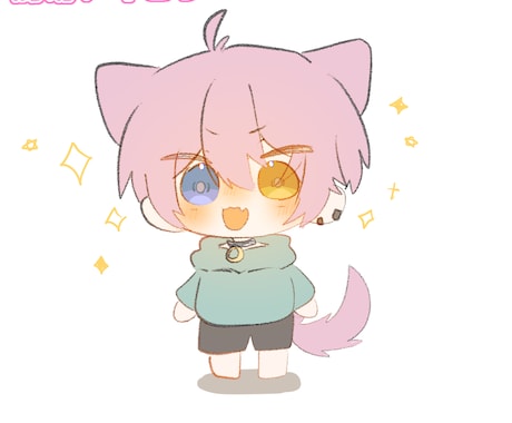 ぷにっとかわいい1枚絵,アイコン描きます アイコン・立ち絵、世界観まで丁寧に描きます！ イメージ2