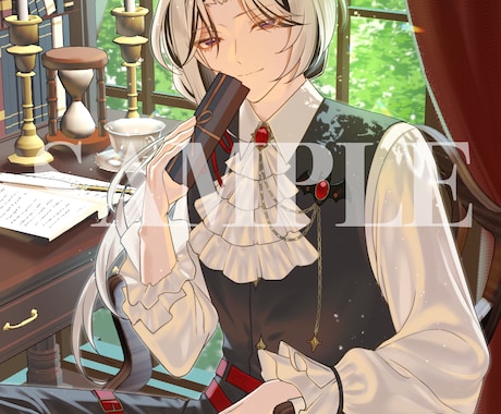 見応え・高級感のある綺麗な一枚絵お描きします 様々な用途へ使える、目を引くイラストを制作いたします イメージ2