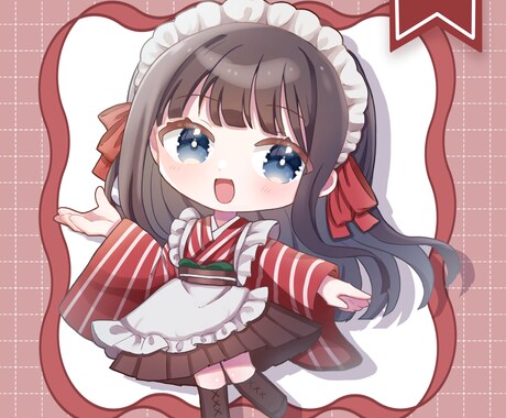 商用利用込み！カラフルでかわいいイラスト制作します アイコン・サムネイル・歌ってみた・立ち絵・TRPG等に♪ イメージ2